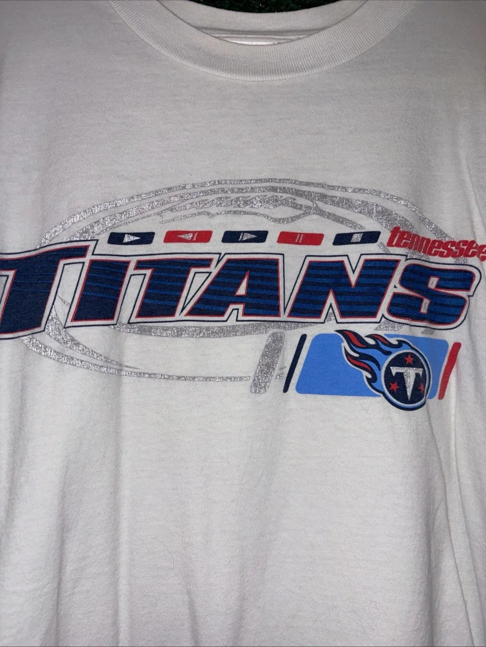 Tennessee Titans Vintage Y2K White Adidas Longsleeve Shirt XL Adidas tag